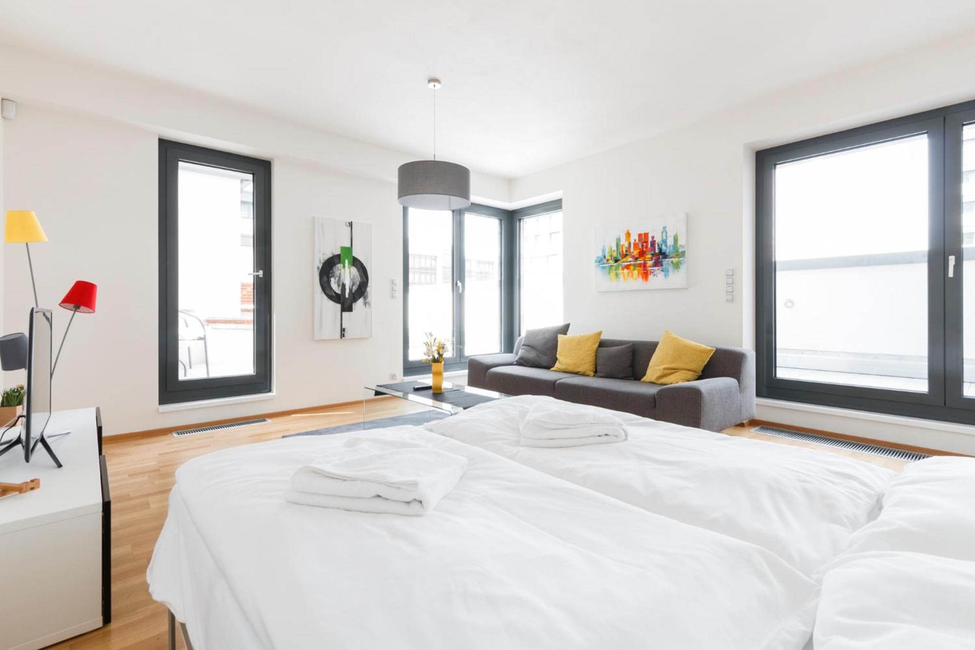 Prague Days - Luxurious Apartments In Trendy Zizkov Exterior foto